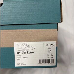 TOMS Trvl Lite Retro in White and Tan
